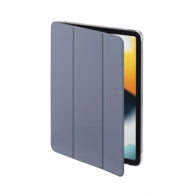 Abbildung von Hama Tablet Hülle für Apple iPad 11&quot; (stoßfeste Schutzhülle 2025 mit Standfunktion, schlanker Schutz transparenter Rückseite, EIN /Ausschalten automatisch) Flieder