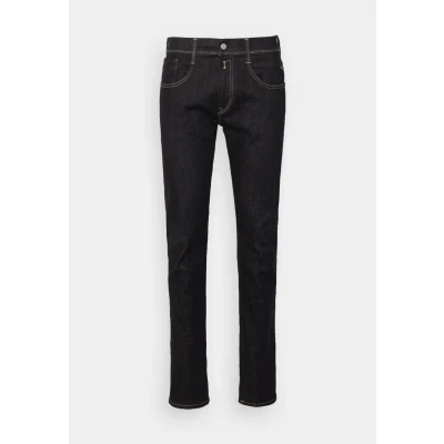 Abbildung von Replay Anbass Hyperflex Jeans Slim Fit, Herren, Größe: 32x34, Dark blue