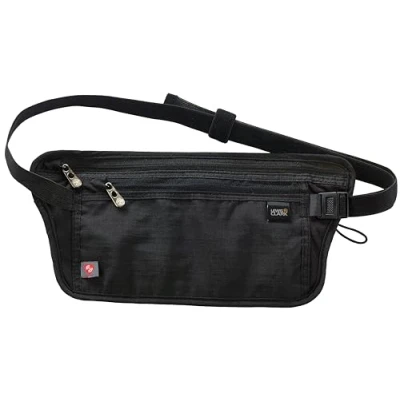 Abbildung von Lewis N Clarks RFID Blocking Waist Stash Geldgürtel, Schwarz