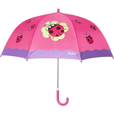 Abbildung von Playshoes Stockregenschirm Stockschirm Unisex Kinder,Glückskäfer