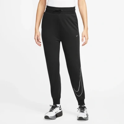 Abbildung von Nike Performance ONE PANT PRO Jogginghose, Damen, Größe: Large, Black/metallic silver