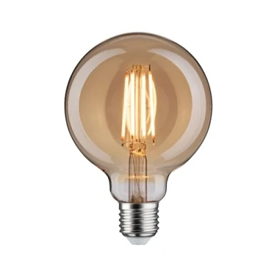 Abbildung von Paulmann 29189 1879 Filament 230V 3 Step Dim LED Globe G95 E27 470lm 6W 1800K dimmbar Gold Leuchtmittel