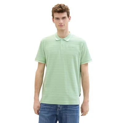 Abbildung von TOM TAILOR Herren Poloshirt mit Brusttasche, 23383 Paradise Mint, M