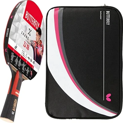 Abbildung von Butterfly 1x Zhang Jike Tischtennisschläger + Tischtennishülle Drive Case II