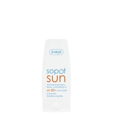 Abbildung von Ziaja Sopot Antioxidative Sonnencreme für das Gesicht SPF 50+, 50 ml