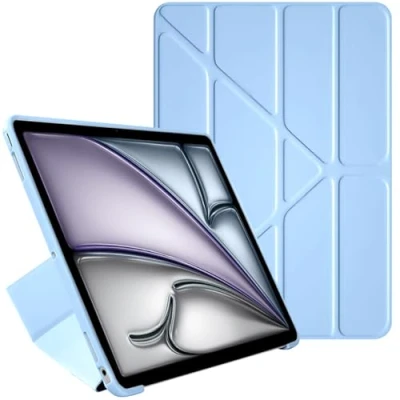 Abbildung von STRADO Tablet Hülle für iPad Air 11 6 Generation Trifold Case Schutzhülle Cover Tasche Tablethülle Tablettasche Hüllen Tablets