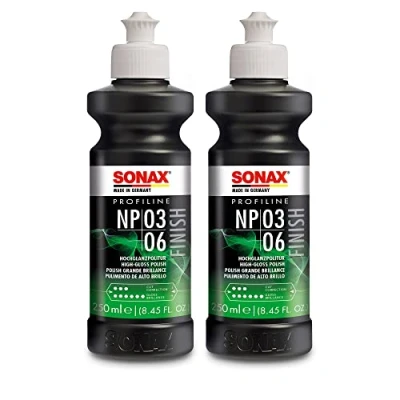 Abbildung von SONAX 2X 02081410 PROFILINE NP 03 06 silikonfrei NanoPolish Politur 250ml