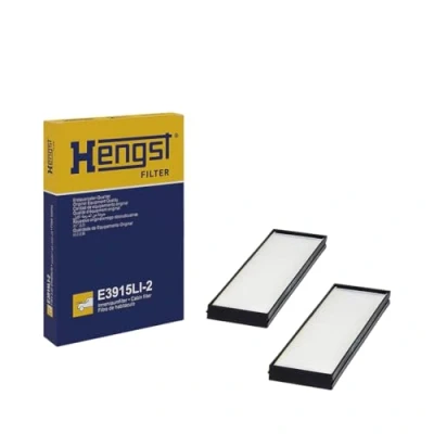 Abbildung von HENGST FILTER E3915LI 2 Luftfilter 19 82 288 Pollenfilter HYUNDAI: i20 I Schrägheck, II Schrägheck