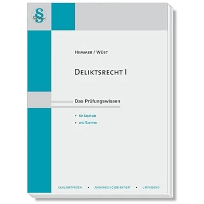 Abbildung von Deliktsrecht I: Das Prüfungswissen für Studium und Examen (Skripten Zivilrecht)