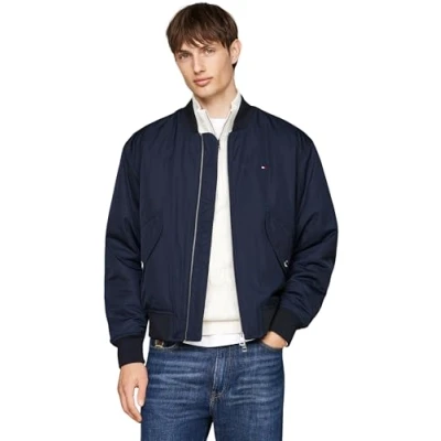 Abbildung von Tommy Hilfiger Bomberjacke, Herren, Größe: Large, Desert