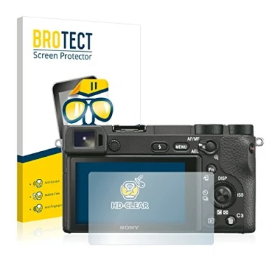 Abbildung von BROTECT (2 Stück Schutzfolie für Sony Alpha 6500 Displayschutz Folie Ultra Klar