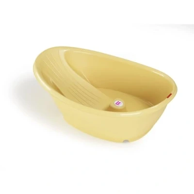 Abbildung von OKBABY Bella Die gemütliche Badewanne für Neugeborene und Babys von 0 12 Monate Gelb