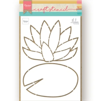 Abbildung von Marianne Design Craft stencil by Marleen Waterlily