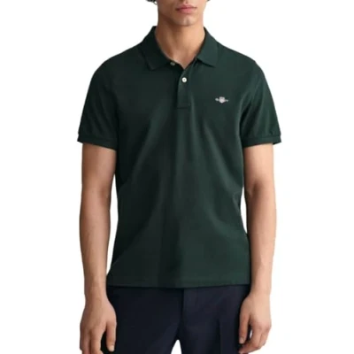 Abbildung von GANT REG Shield Poloshirt, Herren, Größe: Small, Tartan green
