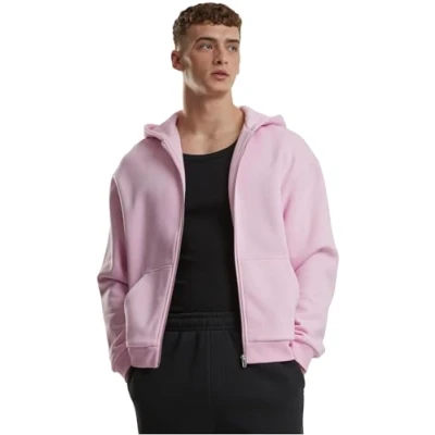 Abbildung von Urban Classics Sweatjacke, Herren, Größe: 4XL, Softpink