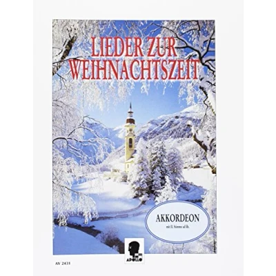 Abbildung von Lieder zur Weihnachtszeit: für das Solo und Gruppenspiel. Akkordeon; 2. Stimme ad libitum.