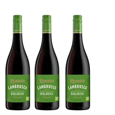 Abbildung von Rotwein Italien Lambrusco Ruinite BIO lieblich (3x0,75L)