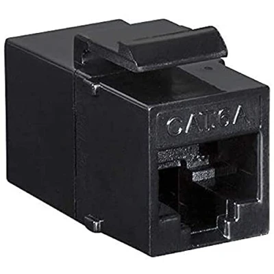 Abbildung von Logilink NK4014 Keystone Modular Verbinder RJ45 Buchsen Cat6A schw