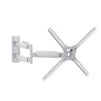 Abbildung von Barkan Weiß TV Wandhalterung, 13 65 Zoll Schwenkbar/Neigbar/Vollbewegung flach &amp; Curved Fernseher Halterung, hält bis 40Kg, Patentierter, für LED OLED LCD, Max. VESA 400x400