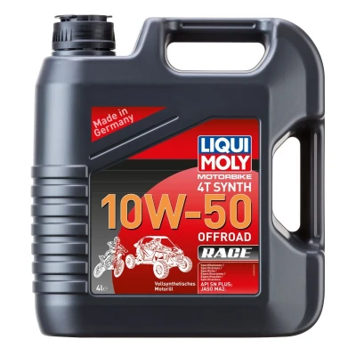 Abbildung von Liqui Moly Motorbike 4T Synth Offroad Race 10W 50 4l Motoröl 3052