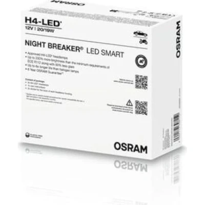 Abbildung von Osram H4 NIGHT BREAKER LED SMART +330% StVZO Konforme Werkstatt Profi Set 2St