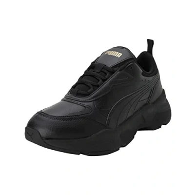 Abbildung von PUMA Damen Cassia SL Sneaker, Black Team Gold, 40 EU