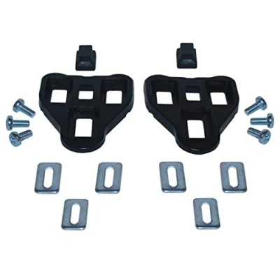 Abbildung von cyclingcolors Fahrrad Cleats kompatibel mit Look Delta Schwarz 0 Pedalplatten Schuhplatten Pedal Rennrad