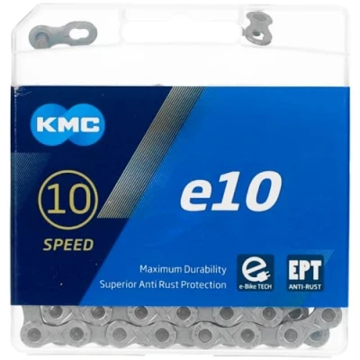 Abbildung von Kette 10 Fach KMC E10 EPT 136 Glieder Silber