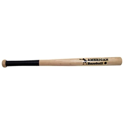 Abbildung von MFH Baseballschläger Baseballschläger, Holz 26&quot;, natur, &quot;American Baseball&quot;,