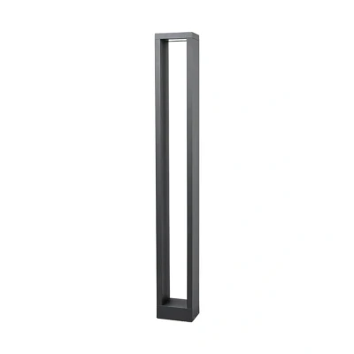 Abbildung von Lucande LED Wegelampe Jupp, grafitgrau, Aluminium, 90 cm