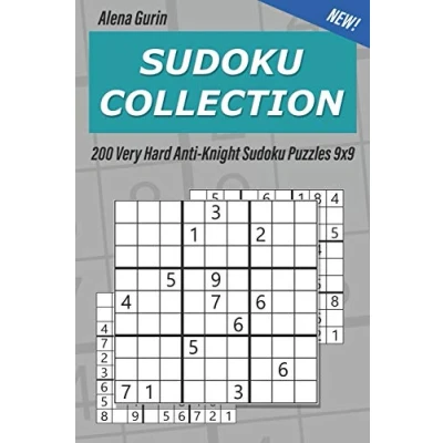 Abbildung von Sudoku Collection: 200 Very Hard Anti Knight Puzzles 9x9