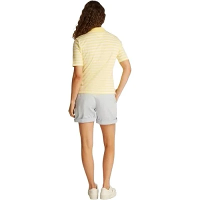 Abbildung von Tommy Hilfiger REG SS Poloshirt Citronella ecru stp, Damen, Größe: XL, stp