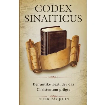 Abbildung von Codex Sinaiticus: der antike Text, das Christentum prägte