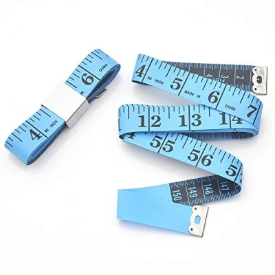 Abbildung von WINTAPE Schneidermaßband/Maßband Körper/Masband körpermaße/Körpermaßband, 150cm Maßband (Grün)