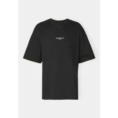 Abbildung von Jack &amp; Jones Jorsantorini TEE CREW NECK Tshirt print, Herren, Größe: XL, Black