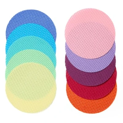 Abbildung von Binca Kreuzstich Stoff, 100% Baumwolle, 15 cm Durchmesser, 10 Stück