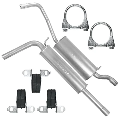 Abbildung von Auspuffanlage Schalldämpferset Auspuff für VW Polo V 6R 6C 1.4i