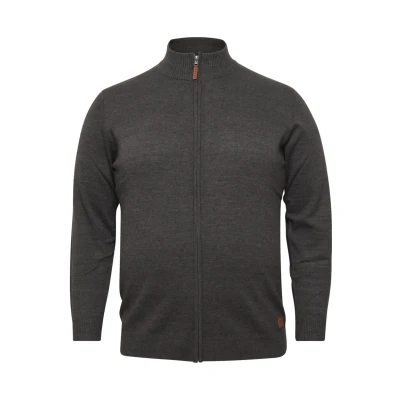 Abbildung von Blend Bhnorman BT Strickjacke, Herren, Größe: 6XL, Charcoal mix