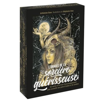 Abbildung von L&#039;oracle de la sorcière guérisseuse: 62 cartes et le livre d&#039;accompagnement pour accueillir ses parts d&#039;ombre lumière