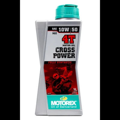 Abbildung von Motorex Cross Power 4T 10W 50 1l Motoröl 7611197124184