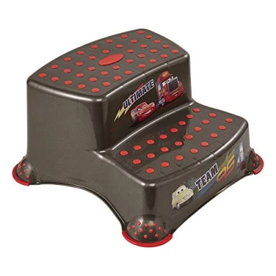 Abbildung von keeeper Tritthocker Premium zweistufiger Cars metallic