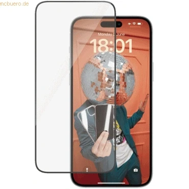 Abbildung von PanzerGlass Screen Protector iPhone 15 Plus, UWF
