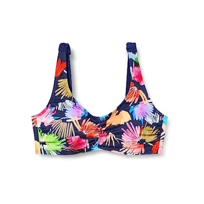 Abbildung von Firefly Muriel Tankini Oberteil Navy Dark/Flower 38