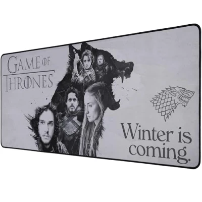 Abbildung von Game of throne Mauspad XXL 90 mm x 40 Geschenk Desktop Gaming offiziell lizenziert