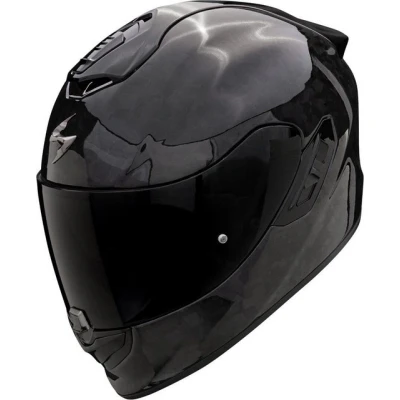 Abbildung von Scorpion Exo Motorradhelm 1400 Evo II Carbon Air Onyx Solid Schwarz L