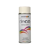 Abbildung von Motip deco Ral 9010 Renhvid 400ml.