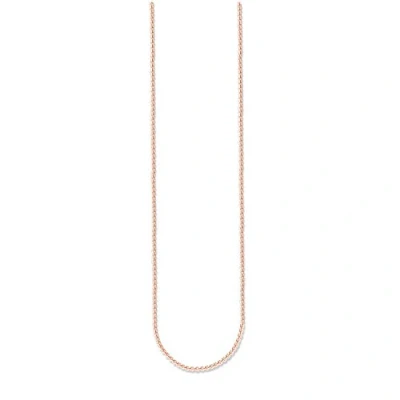Abbildung von Thomas Sabo Unisex Kette Venezia Roségold 925 Sterling Silber KE1106 415 12 L70