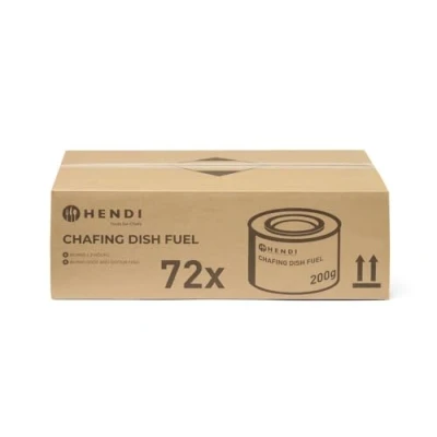 Abbildung von Hendi Brennpaste Chafing Dish 200 Gramm 72 Stücke