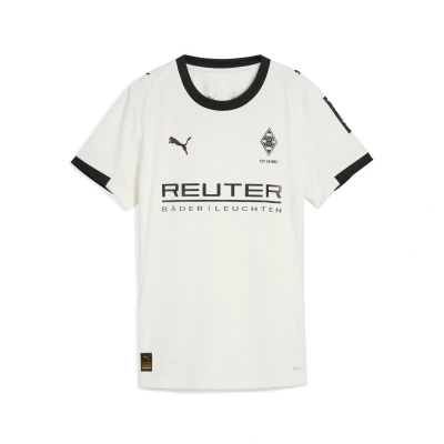 Abbildung von Puma Borussia Mönchengladbach 25/26 Heimtrikot Damen Mit Plain Warm White/Black Größe: M