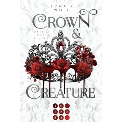 Abbildung von Crown &amp; Creature Urteil des Blutes (Crown 1): Royale Enemies to Lovers Romantasy über eine Vampirprinzessin und ihren Bodyguard